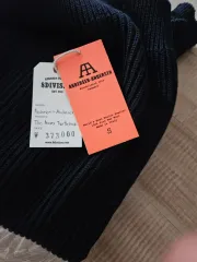 アンドレーセンアンドレーセン ネイビー タートルネック