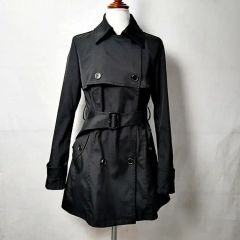 銀座MAGGY ブラック ロングコート サイズ38 M相当 - メルカリ