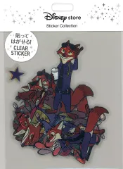 【中古】シール・ステッカー ジュディ・ホップス＆ニック・ワイルド シール・ステッカー クリア 貼ってはがせる(26枚セット) Sticker Collection 「ズートピア」 ディズニーストア限定