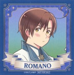 ヘタリア ロマーノ ましかくシール アモカフェ スノープリンス 王子様