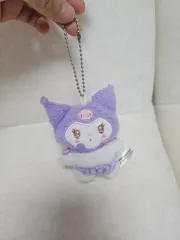 サンリオ クロミ ぬいぐるみ キーホルダー パープル ガチャぬいぐるみ