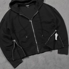 と*と様 adidas jeremy scott 2011aw ジップアップフー - メルカリ