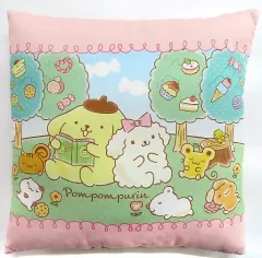 【中古】クッション・抱き枕・本体 11.クッション ピンク 「サンリオ当りくじ ポムポムプリン当りくじ」