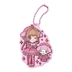 【中古】キーホルダー CARDCAPTOR SAKURA×MY MELODY 「カードキャプターさくら×サンリオキャラクターズ スペシャルラバーマスコット2」のサムネイル