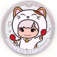 [중고] 배지 핀스 오카모토 노부히코 캔 배지 [Kiramune Music Festival 2024 × 마네키 고양이]