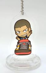 [중고]키 홀더 마스코트 (캐릭터) 다나카 류노스케 스탠드 키 홀더 스포린 쿤 캐릭터 이라스토레 쇼즈 [취하는 파카! 하이큐!!~겨울지단결!~] B상