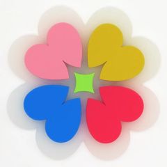 [중고] 코스터 프레시 프리큐어! 고무 코스터 (도움말 컬렉션) [이치 반 쿠지 프리큐어 ~Shining moment~] G상