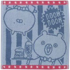 [중고] 잡화 우사마루 / 블루 자카드 타월 [이치 반 쿠지 우사 마루 ~ 모구 모구 버거 숍 ~] F ​​상