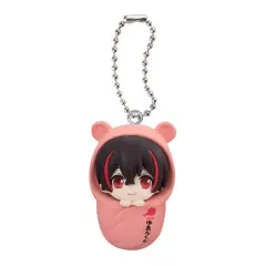 【中古】キーホルダー ゆあんくん 「カラフルピーチ おくるみますこっとチャーム2」