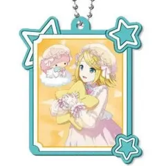 【中古】キーホルダー 鏡音リン×リトルツインスターズ ララ 「プロジェクトセカイ カラフルステージ! feat.初音ミク×サンリオキャラクターズ カプセルラバーキーチェーンコレクション Vol.3」