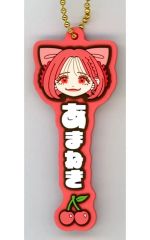 【中古】キーホルダー 月足天音 推したい名!ラバーチャーム 「一番くじ FRUITS ZIPPER ねえ?ねえ?ねえ? わたしの一番くじに気付いてる?」 G賞