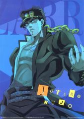 [중고] 클리어 포스터 A3 클리어 포스터 공조 승타로 [이치 반 쿠지 조조의 기묘한 모험 The Gathering of STARS] K상