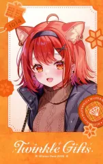 【中古】キャラカード ラトナ・プティ(枠カラー) 「バーチャルYouTuber にじさんじ Twinkle Gifts ～ウィンターデート2025～ ランダムチェキ風カード Bグループ」