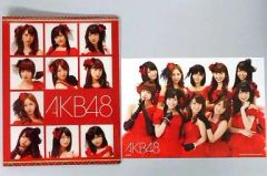 [중고] 생활 잡화(여성) 4번: 집합 드레스 의상판 포스터 케이스 [이치반 복권 AKB48~크리스마스 선물~] 드레스 의상판 포스터 케이스상