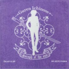 [중고] 수건·수건(캐릭터) 이치세 글렌 핸드 타올 [이치반 쿠지 끝의 세라프 Seraph of the end] E상