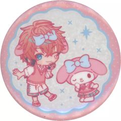 にじさんじ サンリオ ランダムキラキラ缶バッジ 赤城ウェン 2個セット