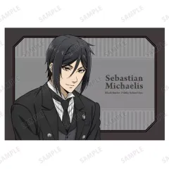 【中古】キャラカード セバスチャン・ミカエリス 描き下ろし A5イラストカード 「TVアニメ 黒執事 -寄宿学校編-」