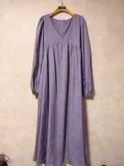 パープルリボンワンピース