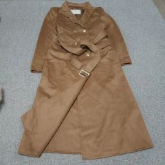 Eaphi】gunpatch waist mark long coat - メルカリ