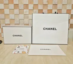 正規品 CHANEL ボックス+お買い物バッグ+バインダー リフィル SET CHANEL お買い物バッグ CHANEL バッグ CHANEL 財布