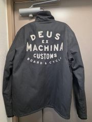 古着 CiNTAS 襟付きワークジャケット Firestone刺繍入り Sサイズ
