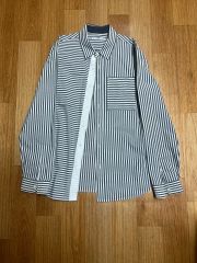 my beautiful landlet クロップド丈 ストライプ シャツ - メルカリ