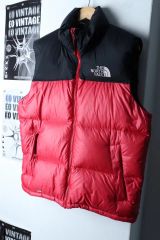 THE NORTH FACE ダウンジャケット M レッド/ブラック - メルカリ