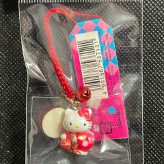 レア｜ご当地キティ 和歌山限定 紀州梅 キーホルダー 2002 サンリオ