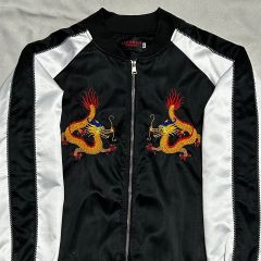 スカジャン 仮面ライダーフォーゼ 如月弦太朗 Mサイズ 中古