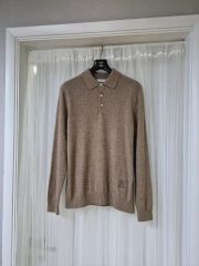 KITH ハーフジップ ニット ポロシャツ ベージュ XL - メルカリ