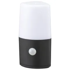 【人気商品】足元灯 人感センサー 160ルーメン LEDセンサーライト 乾電池式 置き型コーナータイプ フットライト LS-B160JC-3 06-0855 オーム電機 OHMのサムネイル