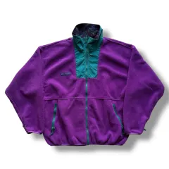 90s Columbia フリース ジップアップ ジャケット