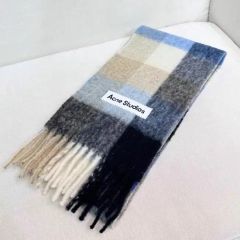 Acne Studios 千鳥格子柄 マフラー - メルカリ