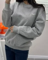 (L)ナイキ 起毛 スウェット - M1607
