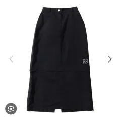 アズオン ARRAY LOGO SKIRT (black)のサムネイル