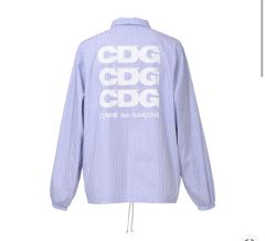 最安値 キムチェウォン着用 CDG コーチジャケット コムデギャルソン XL
