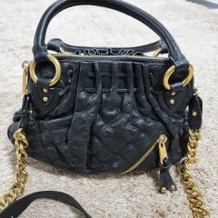 Marc Jacobs ラインストーン ショルダーバッグ - メルカリ