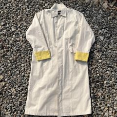 新品KIKUCHI TAKEOメンズウールライク フード付きコート ベージュ M 