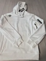 新品送料込み DESCENTE ユニセックス ロゴ POINT フーディー Tシャツ 85サイズのサムネイル
