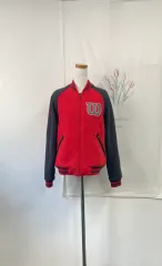 Wilson レッド グレー バイカラー スタジャンのサムネイル