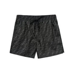 新品正規品 FENDI フェンディ FF ロゴ スイムパンツ ブラック FXB077 F0P9Bのサムネイル