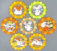 【中古】コースター 全7種セット 「とっとこハム太郎 クリアラバーコースター2」
