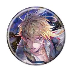 [중고] 배지 빈즈 5. 사주 [퀴즈 RPG 마법사와 검은 고양이 위즈 홀로그램 캔 배지 (57mm) 02. 공식 일러스트]