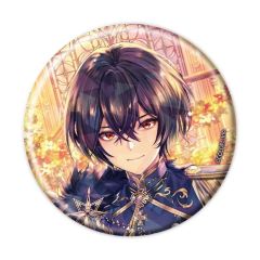 [중고] 배지 빈즈 7. 아리오테스 게이 [퀴즈 RPG 마법사와 검은 고양이 위즈 홀로그램 캔 배지 (57mm) 02. 공식 일러스트]