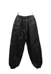 Yohji Yamamoto ナイロン サルエルパンツ 変形 - メルカリ