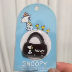 ヴィンテージトイキャラクターグッズぬいぐるみ 漫画 スヌーピー 旅行用南京錠