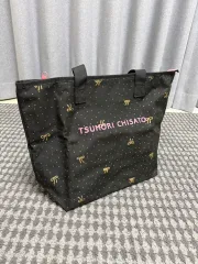 ツモリチサト ブラック リボン トートバッグ