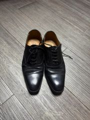 POLLINI レディース 本革レースアップ ヒールシューズ ブラック - メルカリ