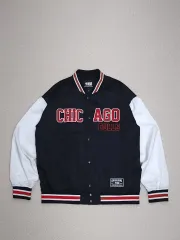 （XL）NBA メンズ Chicago Bulls（シカゴ・ブルズ）スタジアム ジャケット 春 秋 G4W2073