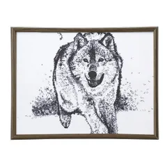 （まとめ買い）アーテック ペン付点描ウッドフレーム 200×150mm 12610 【×3セット】 [美術・画材用品]